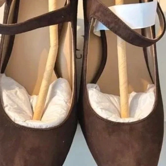 Ralph Lauren Purple Label Dark Brown Heels - Picture 2 of 5